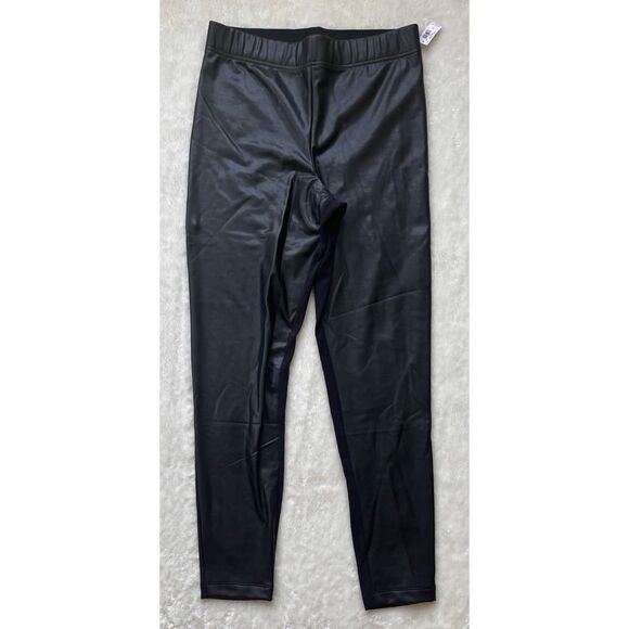 NWT Old Navy High-Waisted Faux-Leather Panel
Leggings For Women in Blackjack - Picture 7 of 10